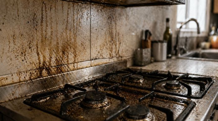 廚房油垢清不掉怎麼辦？瓦斯爐、牆面與抽油煙機清潔攻略